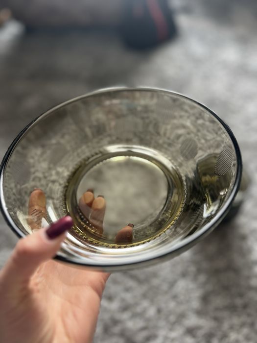 Сервиз от опушено стъкло