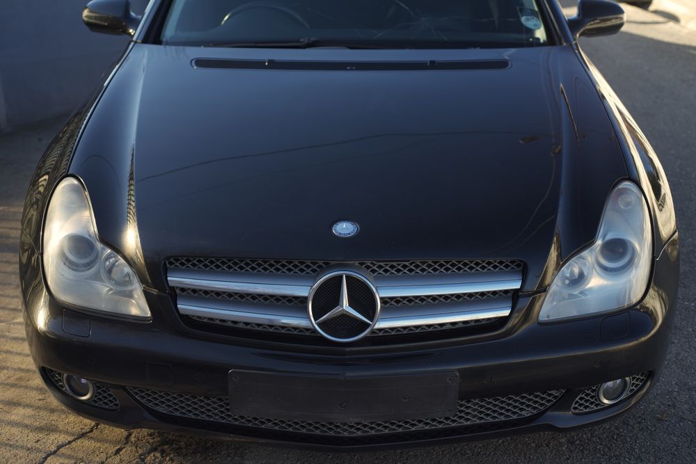 Grila frontala, grila capota, grila radiator Mercedes CLS W219 FL