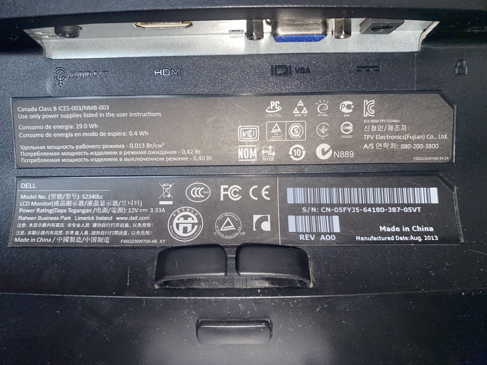 Монитор dell 24 и клавиатура