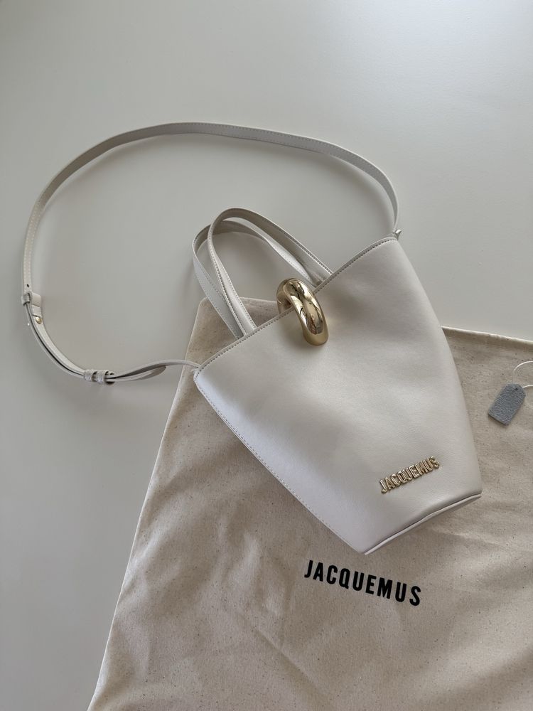 Geanta jacquemus piele naturala