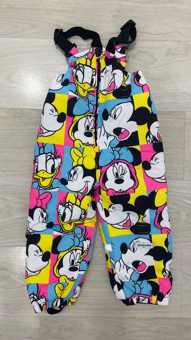 Штанишки зимние на подтяжках детские