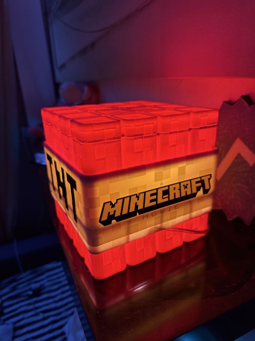 Lampa / Veioza Led Minecraft TNT