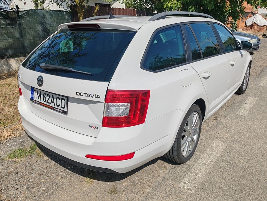 Skoda octavia 3, 4x4, DSG, 2014, 180 CP, 240000 km