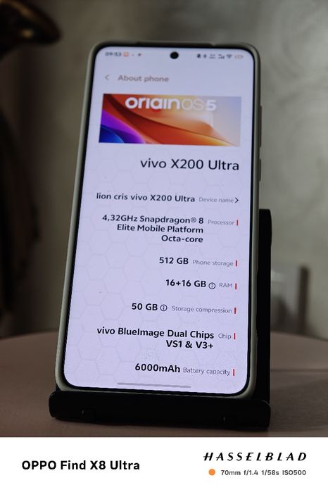 Vând vivo x 200 ultra cu kit foto