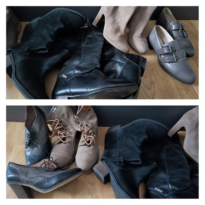 LOT Ghete/ botine dama mărimea 36 piele tot pentru 179 lei