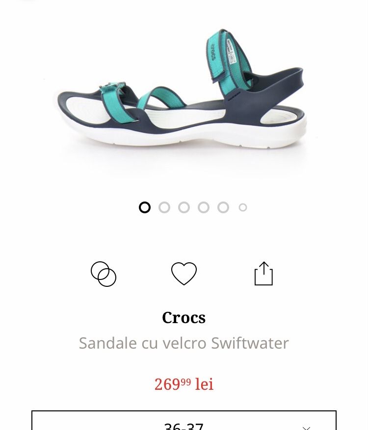 Sandale Crocs dama