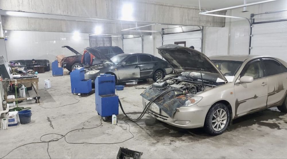 Чистка форсунок компьютерная диагностика промывка печки дымогенератора