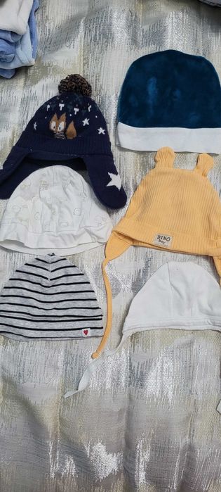 Lot haine/salopete 0-3 luni băiat