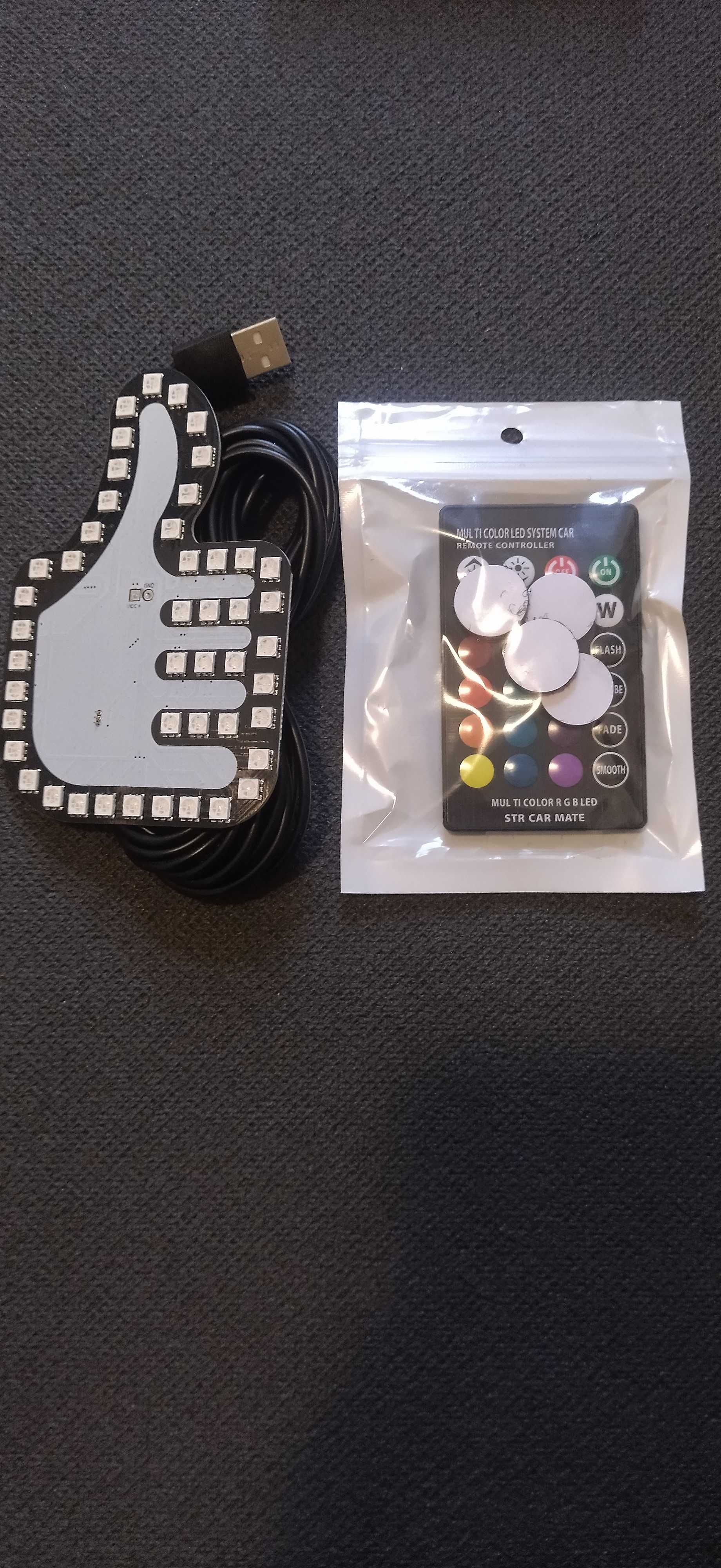 LED ръка с жестове, LED аксесоар за кола, витрина