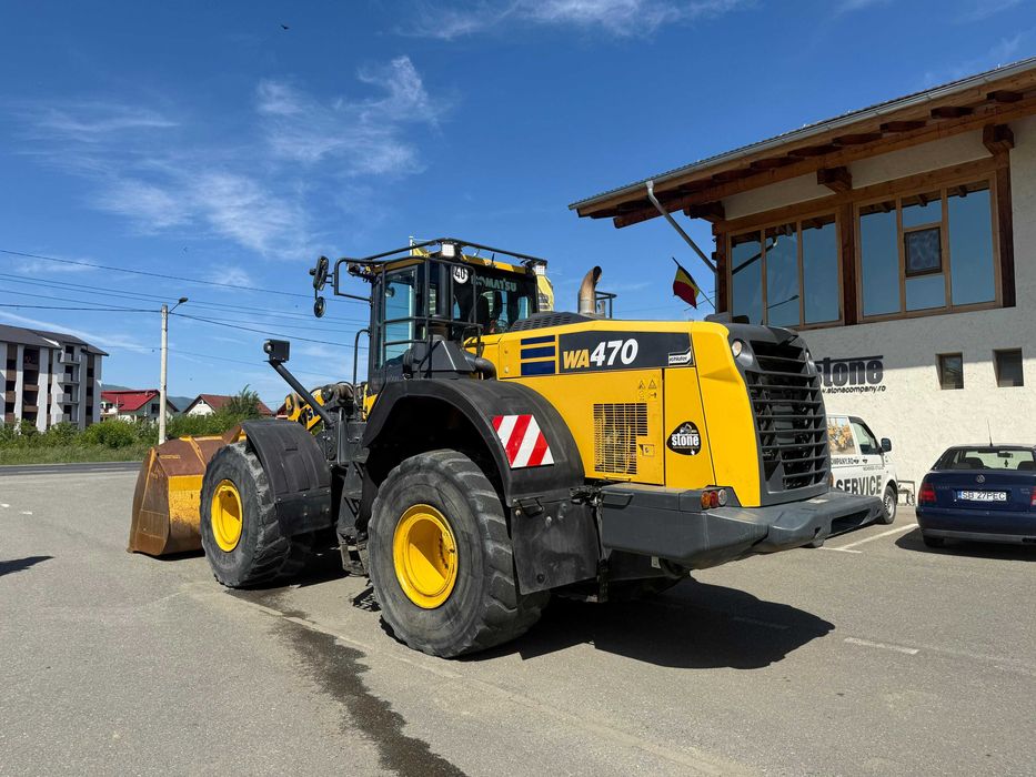 Vola Komatsu WA470-8, 2017, 6.600 ore, cantar digital