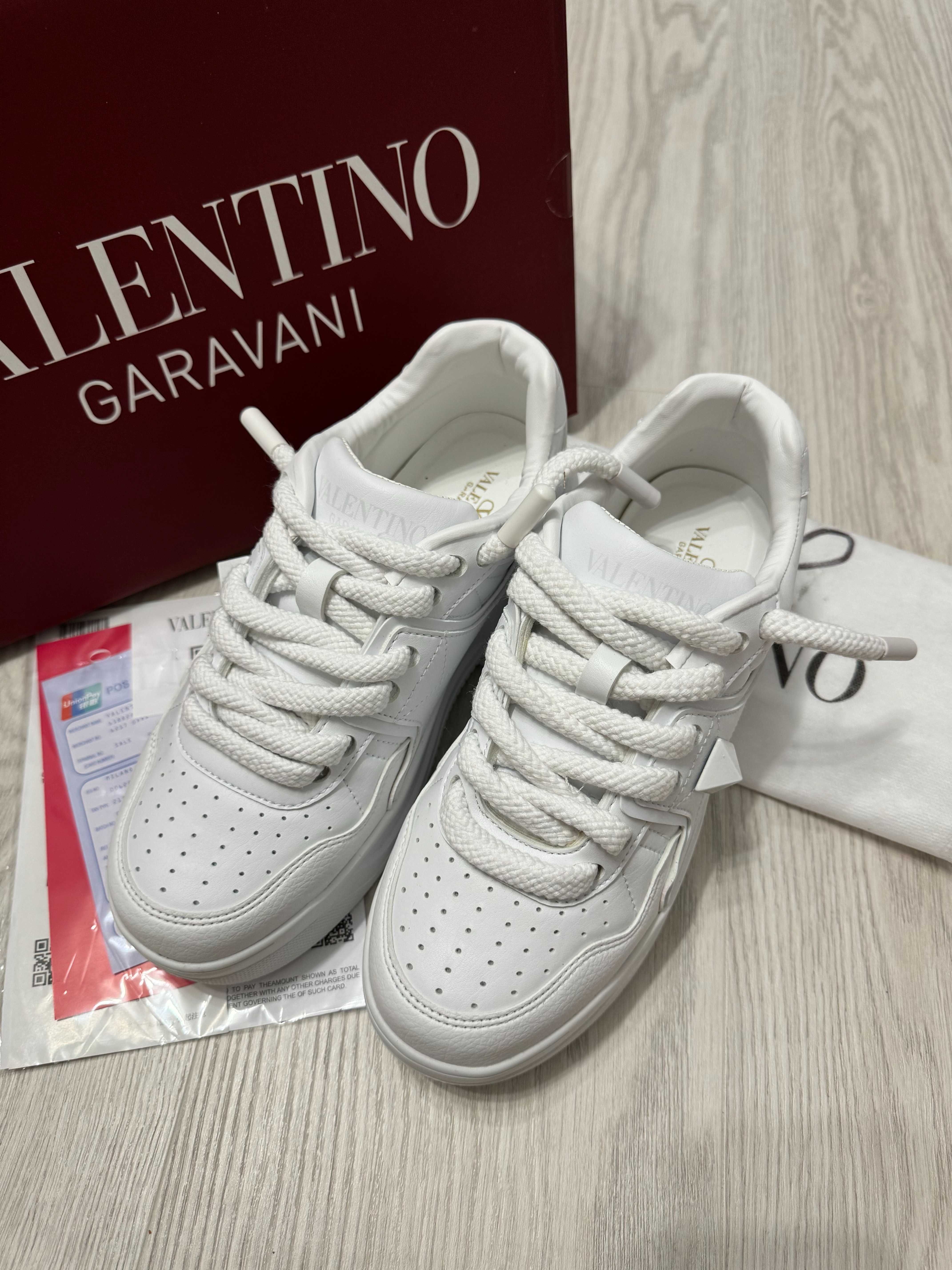 Adidasi Valentin o Garavan i - One Stud Low-Top Sneakers Full BOX -NOU