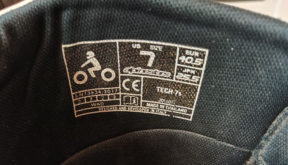 Кросови ботуши Alpinestars Tech 7 S номер 40.5