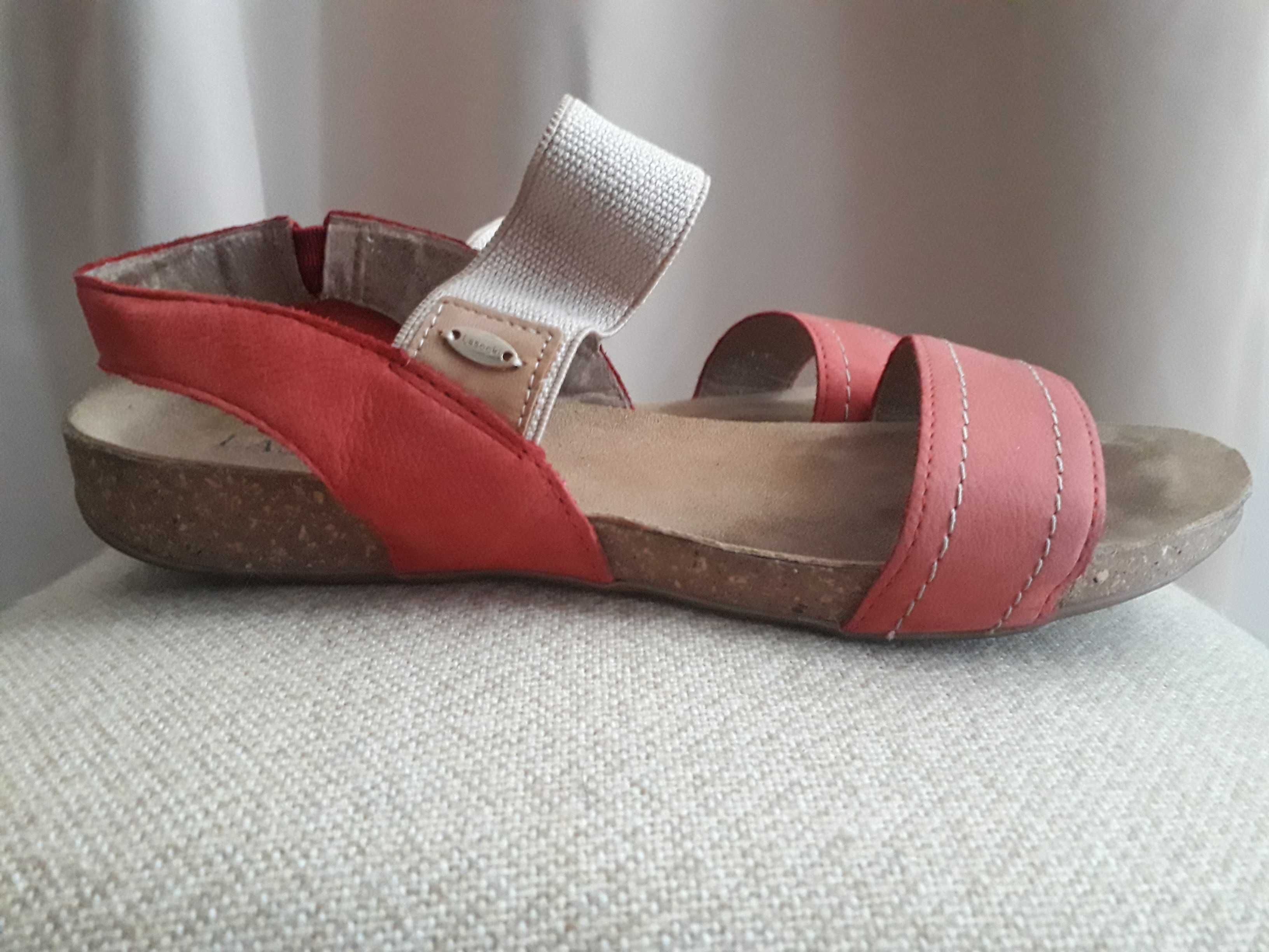 sandale din piele naturala, Lasocki mas.37/25 cm