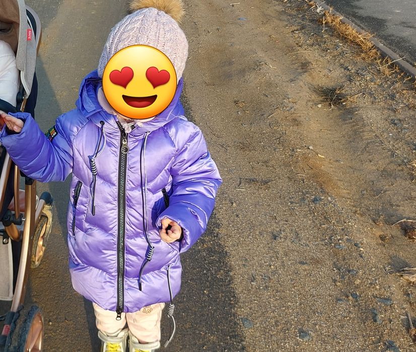 Продам детский пуховик Lebo Junior.