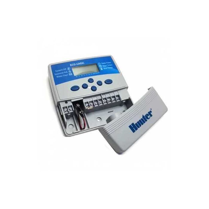 Pogramator irigatie HUNTER ECO-LOGIC 6 zone, interior ELC-601i-E