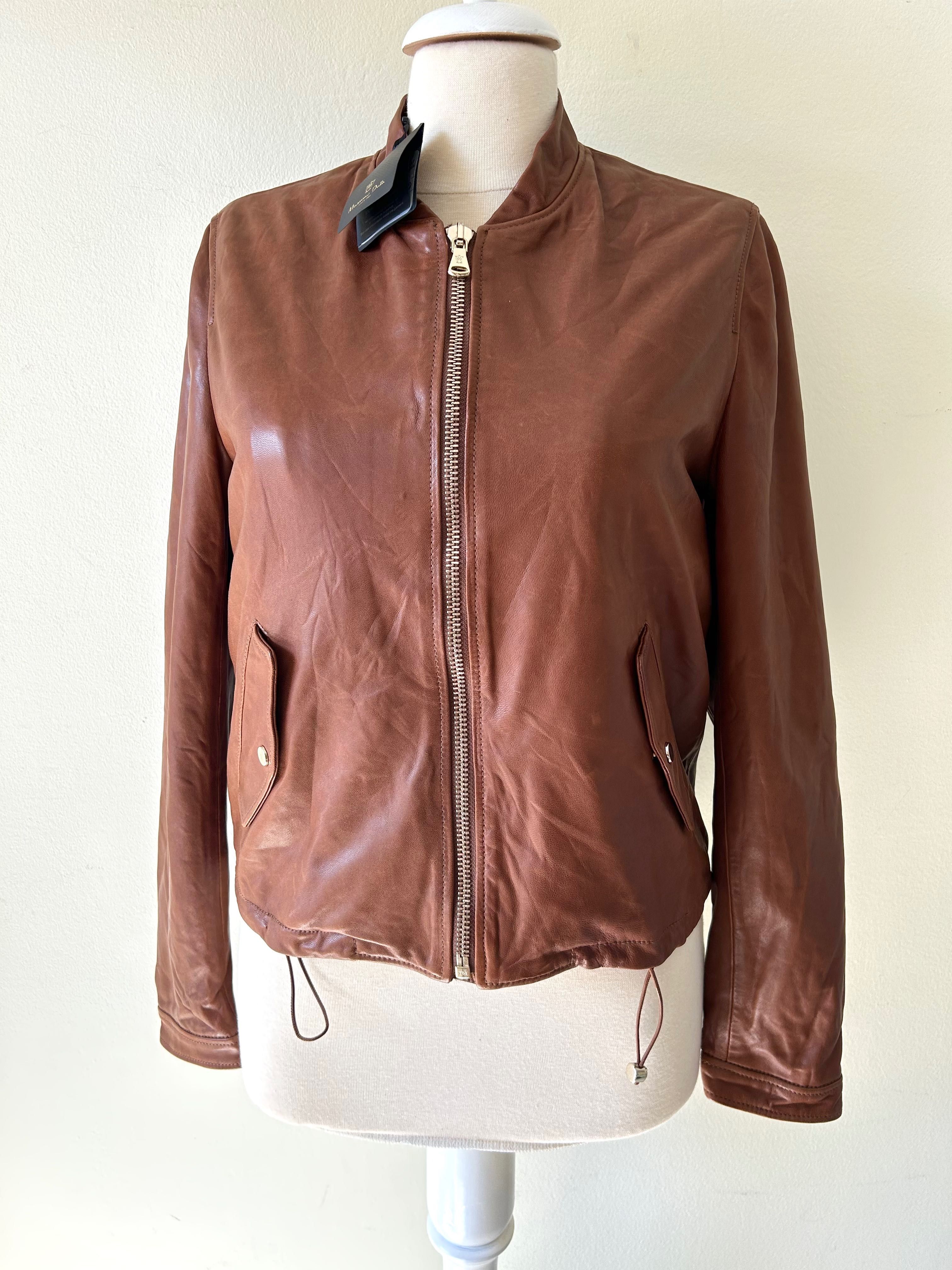 Massimo Dutti real leather new jacket & 1.2.3 Paris гащеризон
