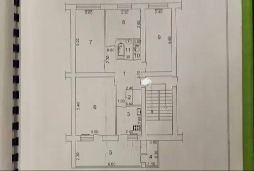 Ц-1 4/3/4 Кирпич 2/6-балкон 92м2