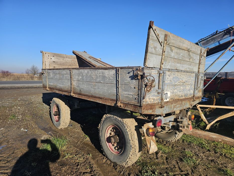 Remorca Basculabila 2 părți Import‼️