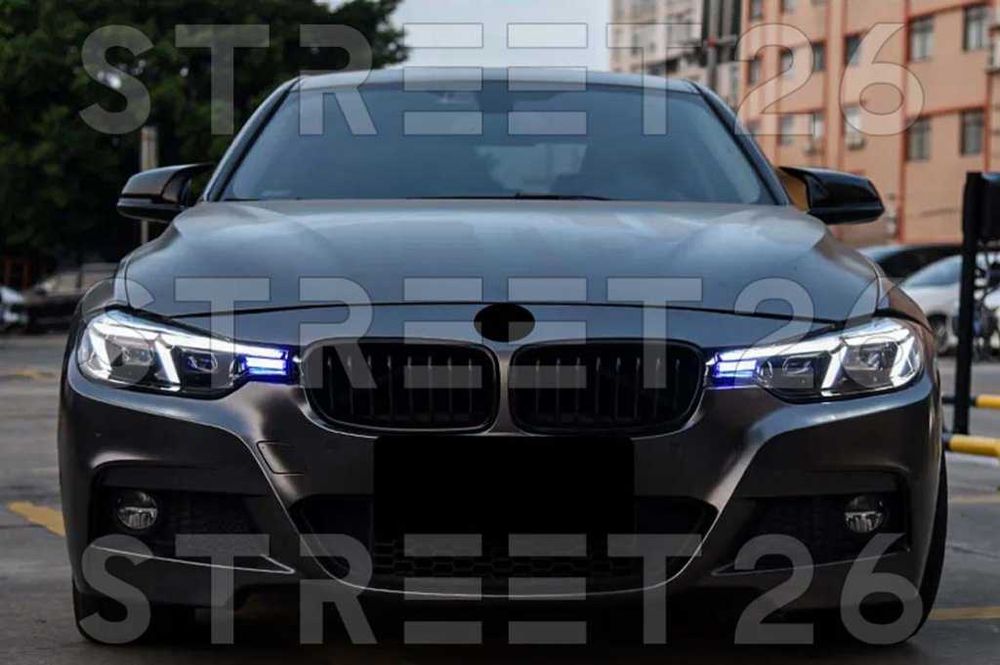 Faruri LED BMW Seria 3 F30 F31 (2011-2019) G20 Design Pentru Halogen