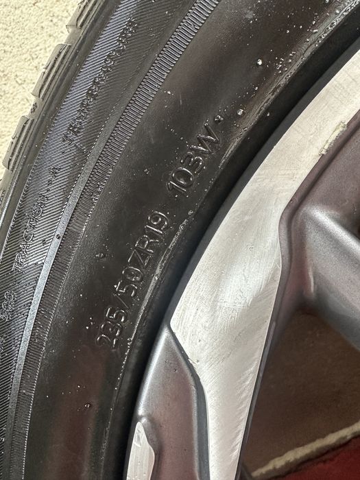 Jante Ds7, peugeot, citroen, 235 50 R19 cu anvelope Hankook All season