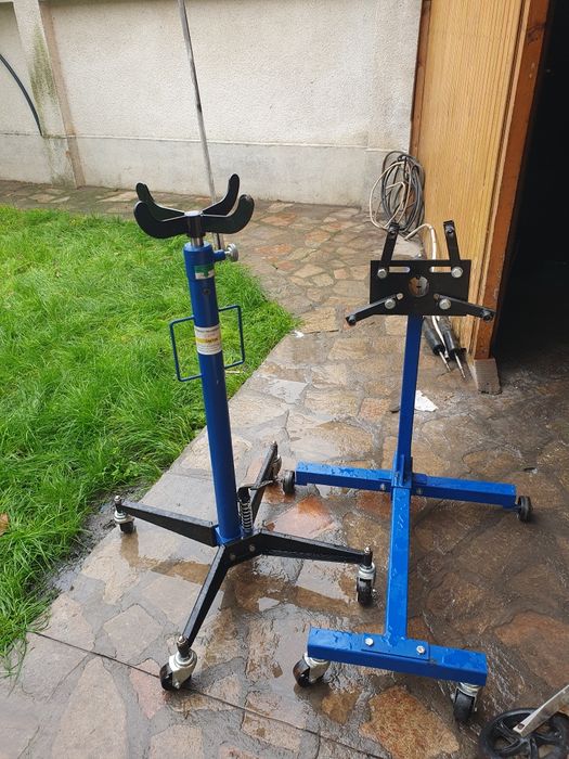 Стойка за двигател и крик скоростна кутия