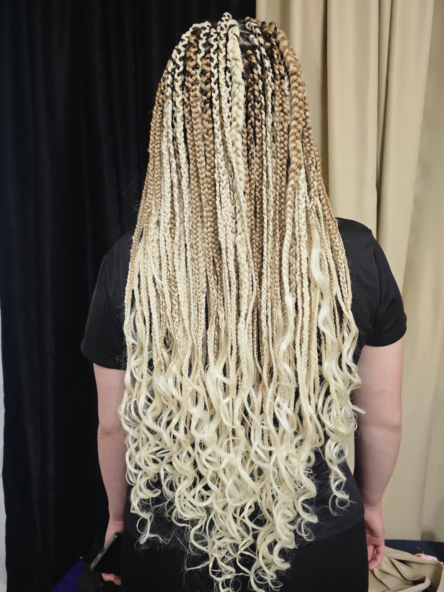 Extensi afro,  codite împletite, crochet braids