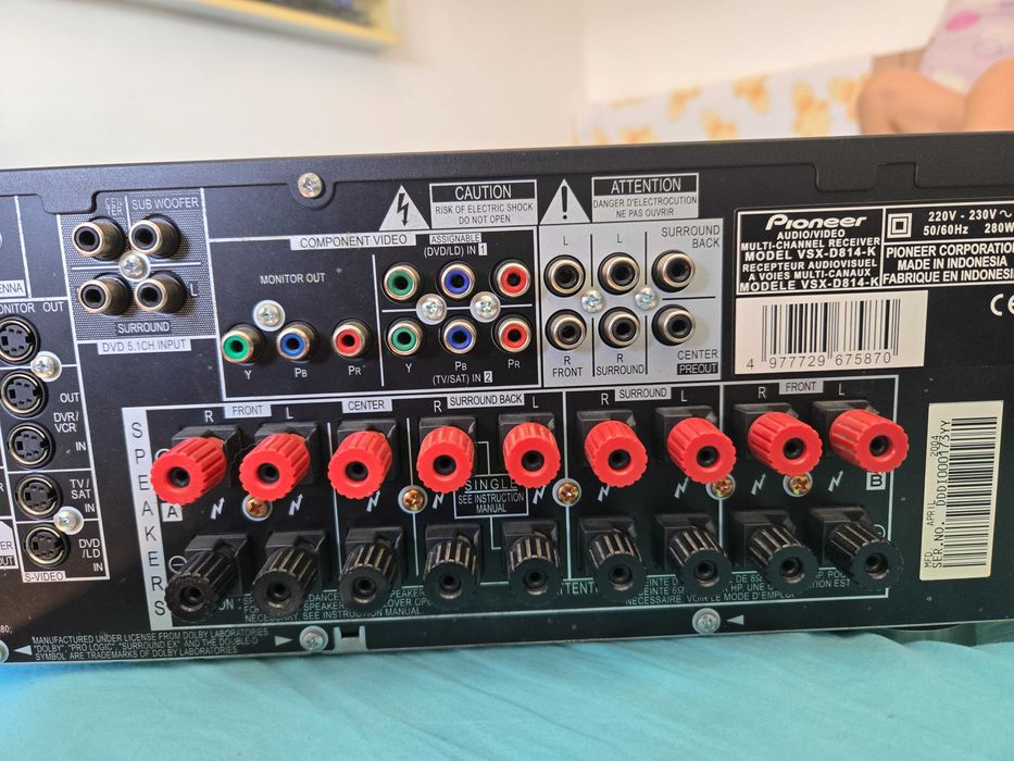 PIONEER VSX-D814 amplificator