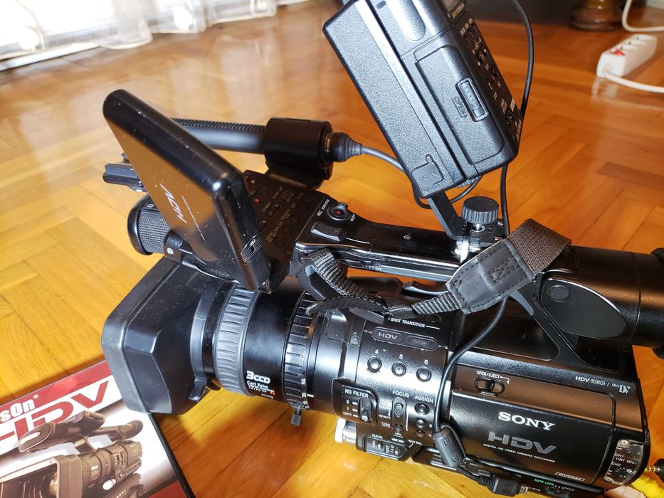 Sony HVR Z1U HD VideoCamera+Sony MemoryRecording Unit for HDV,DVCAM,DV