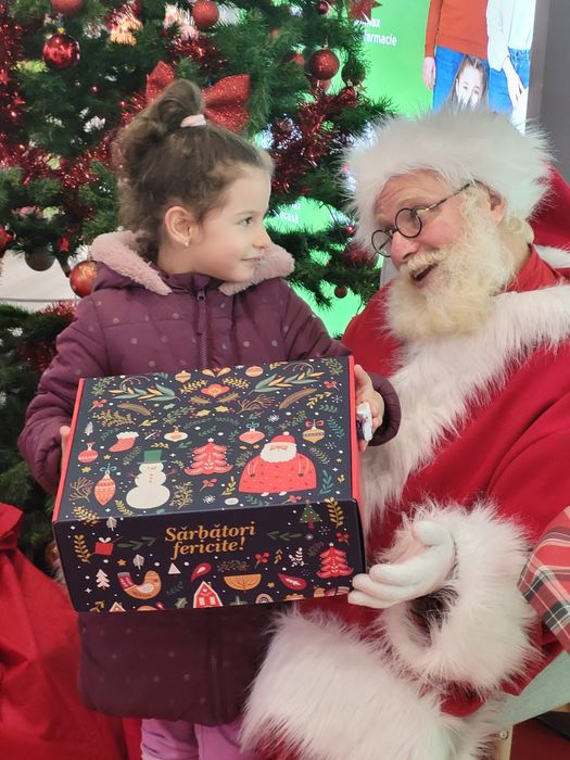 Inchiriere Mos Craciun - barba naturala - actor - poze reale