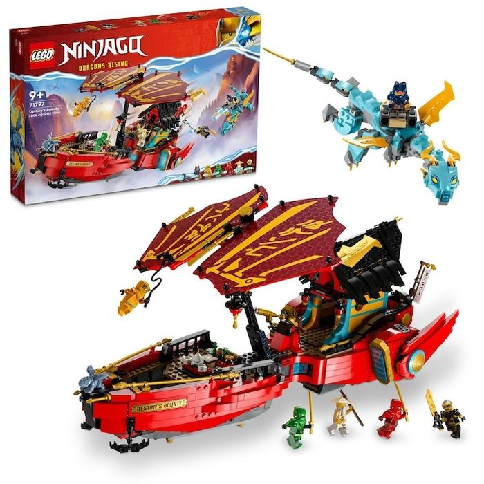 SIGILAT!! LEGO  Ninjago - Destiny's Bounty - Cursa contra timp 71797