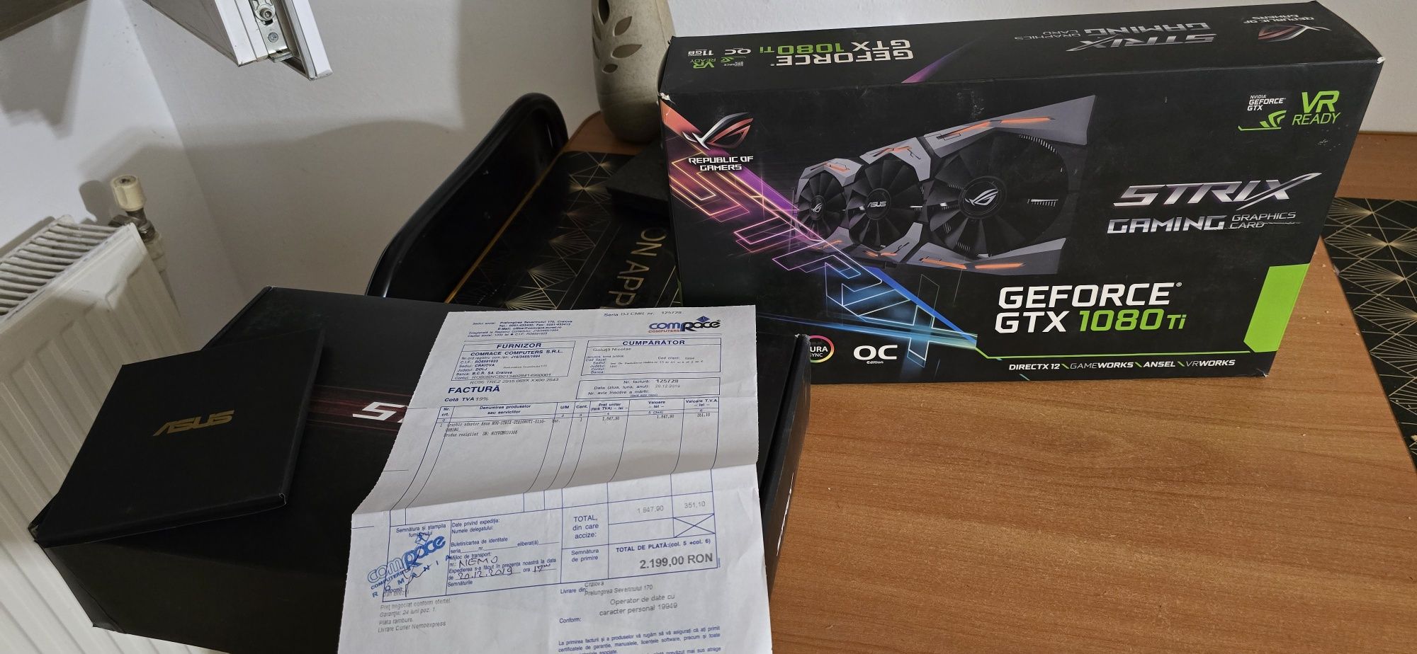 Asus Rog Strix GTX 1080TI