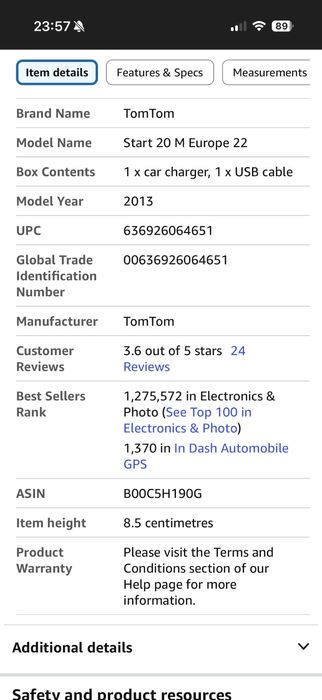 TomTom Start 20 M с free lifetime updates