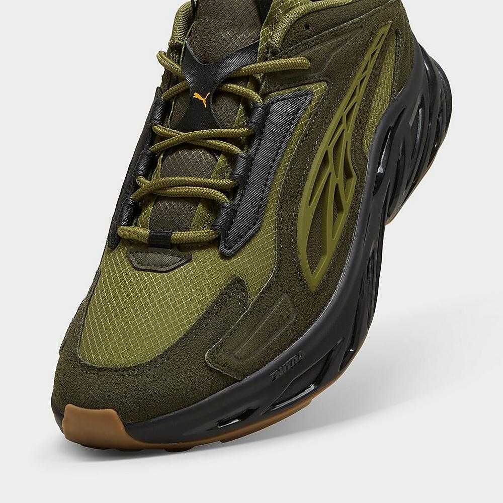 Puma EXOTEK NITRO Shoes Olive Green/Dark Olive