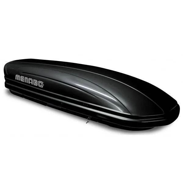 Cutie portbagaj Menabo Mania 580 ABS Black,225x89x36cm,volum 580 L,Noua_Pret importator cu Factura & Garantie