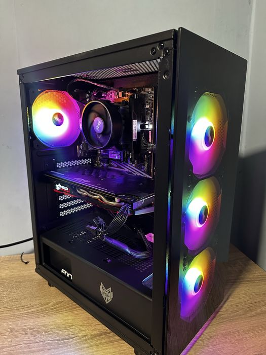 Геймърски компютър Ryzen 5 3600 / GTX 1060 / 16GB RAM / SSD