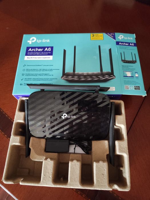 Продам WFI Роутер TP-Link Archer A6