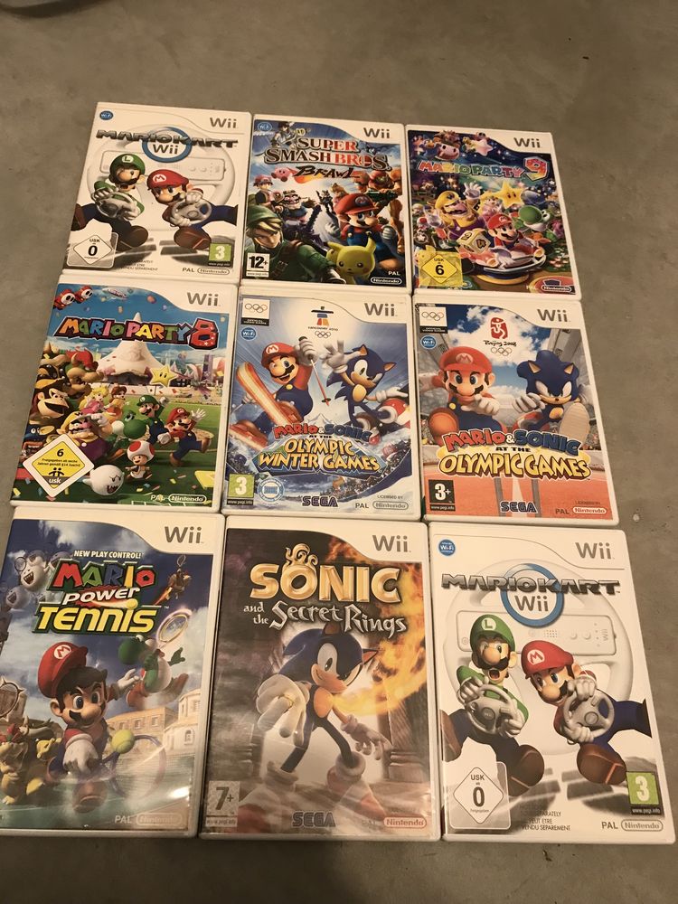 Joc Mario Wii (Super, Kart, etc.), original-Nintendo, stare impecabila
