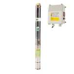 Pompa submersibila tun lung 75qjd 1.8-54/15-0.55 rosu panou comanda 75