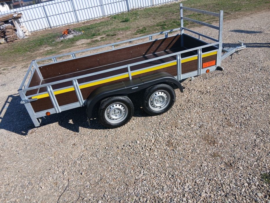 Remorcă Kerenzo 750kg Dimesiuni 3mx1,30m Import Belgia Ca Noua
