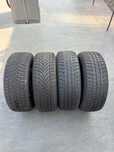 Jante tabla Ford 5x108 cu anvelope de iarna 215/60/16 in stare f.buna