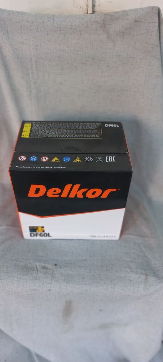 Доставка аккумулятора Delkor60A Lacetti Nexia R3 Gentra 24/7