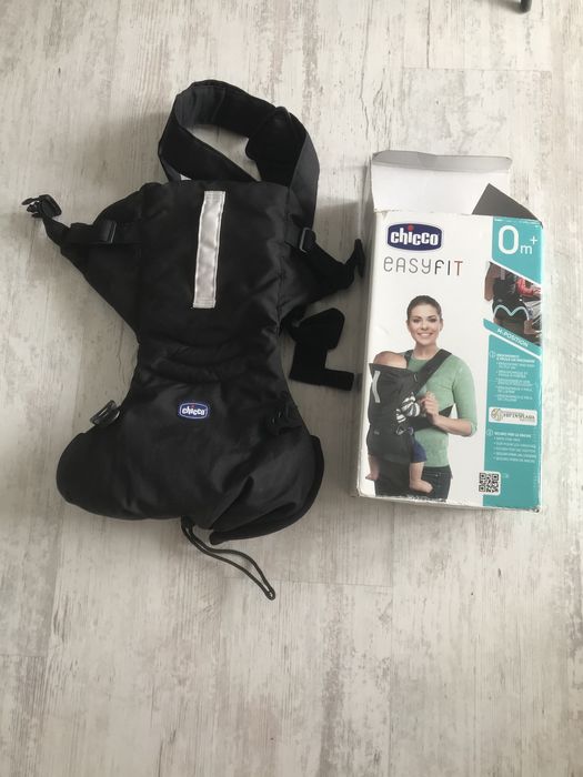 Ергономично кенгуру Chicco Easy Fit Black Night, 0 месеца+