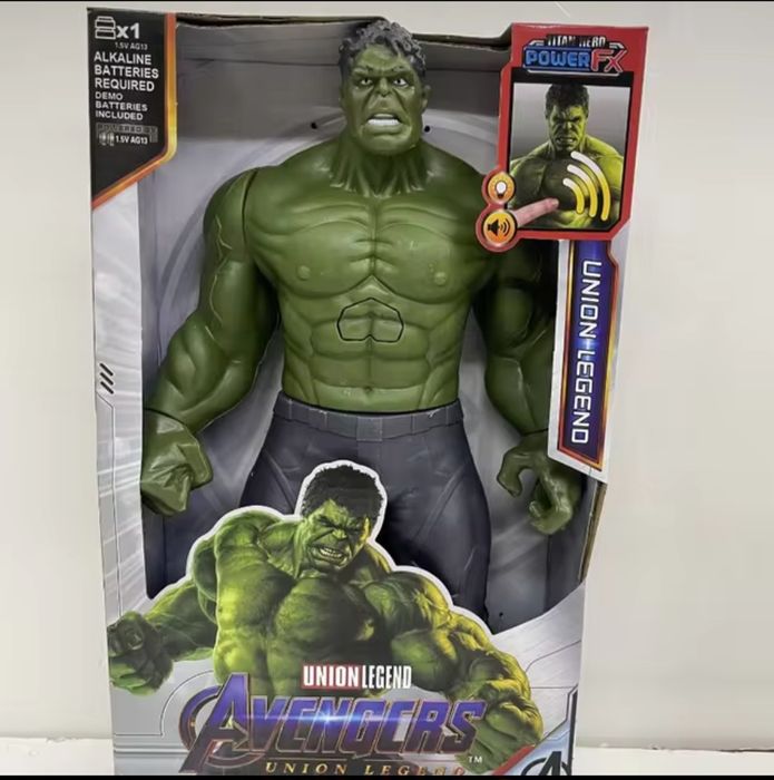 Голяма играчка фигурка Avengers Spiderman Hulk Super Hero