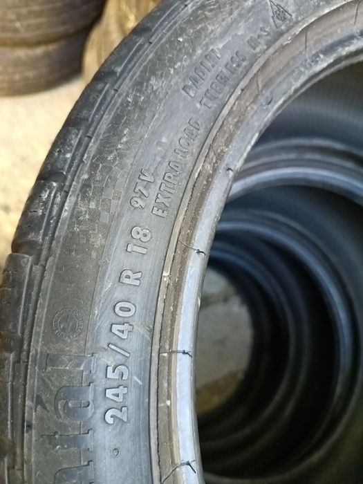 Anvelope MS iarna 245 40 18 continental 2015 6.5mm