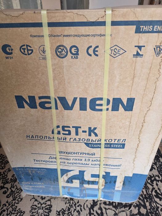 Navien 40. Напольный двухконтурный котел