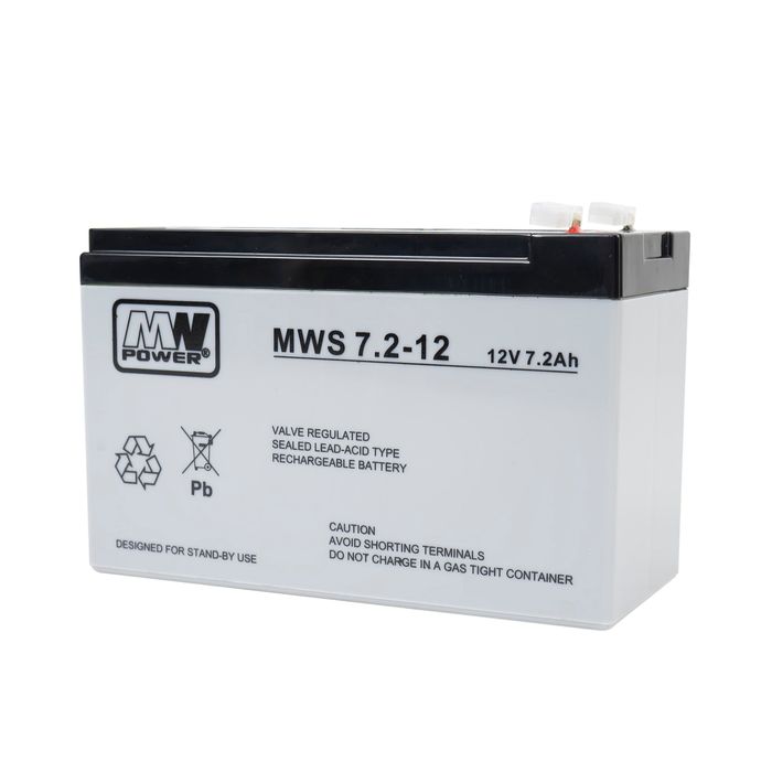 Acumulator AGM MW 7.2-12 12V, 7.2Ah