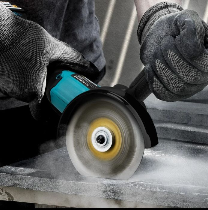 Polizor unghiular 125mm cu baterie si incarcator