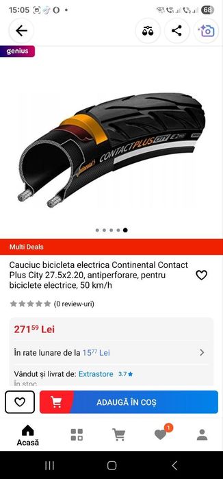 Cauciucuri  anti-pana bicicleta  Schwalbe si Continental, noi
