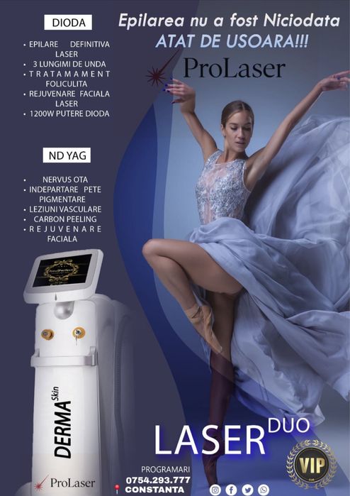 Epilare laser profesional cele mai ieftine servicii din constanta