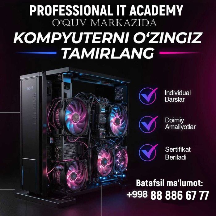 IT va Kompyuter kurslari